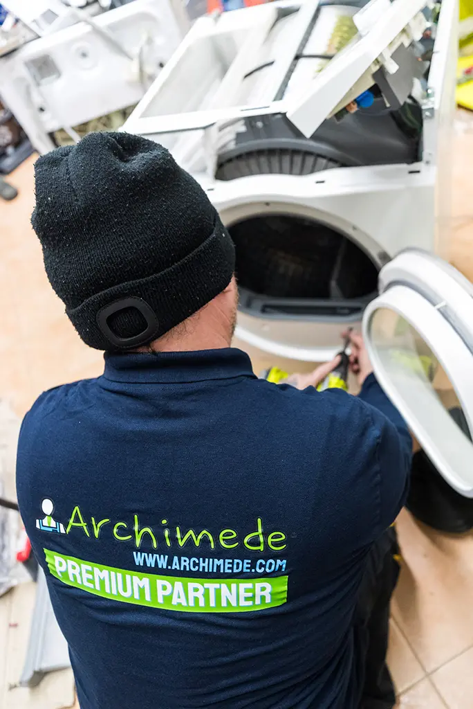 Trockner-Service von Archimede bei einem Kunden in Nürnberg