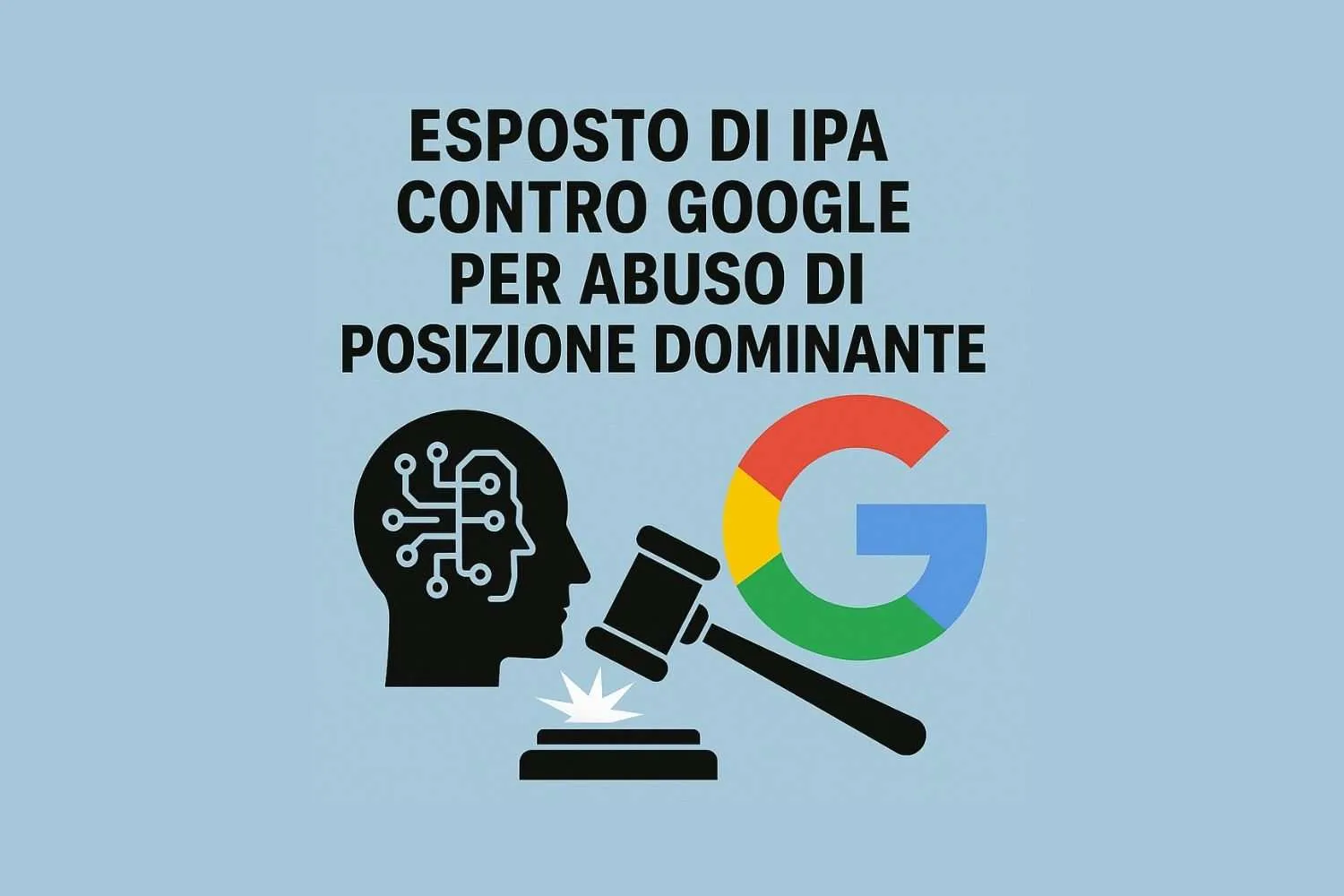 AI, Esposto di Ipa contro Google per abuso di posizione dominante