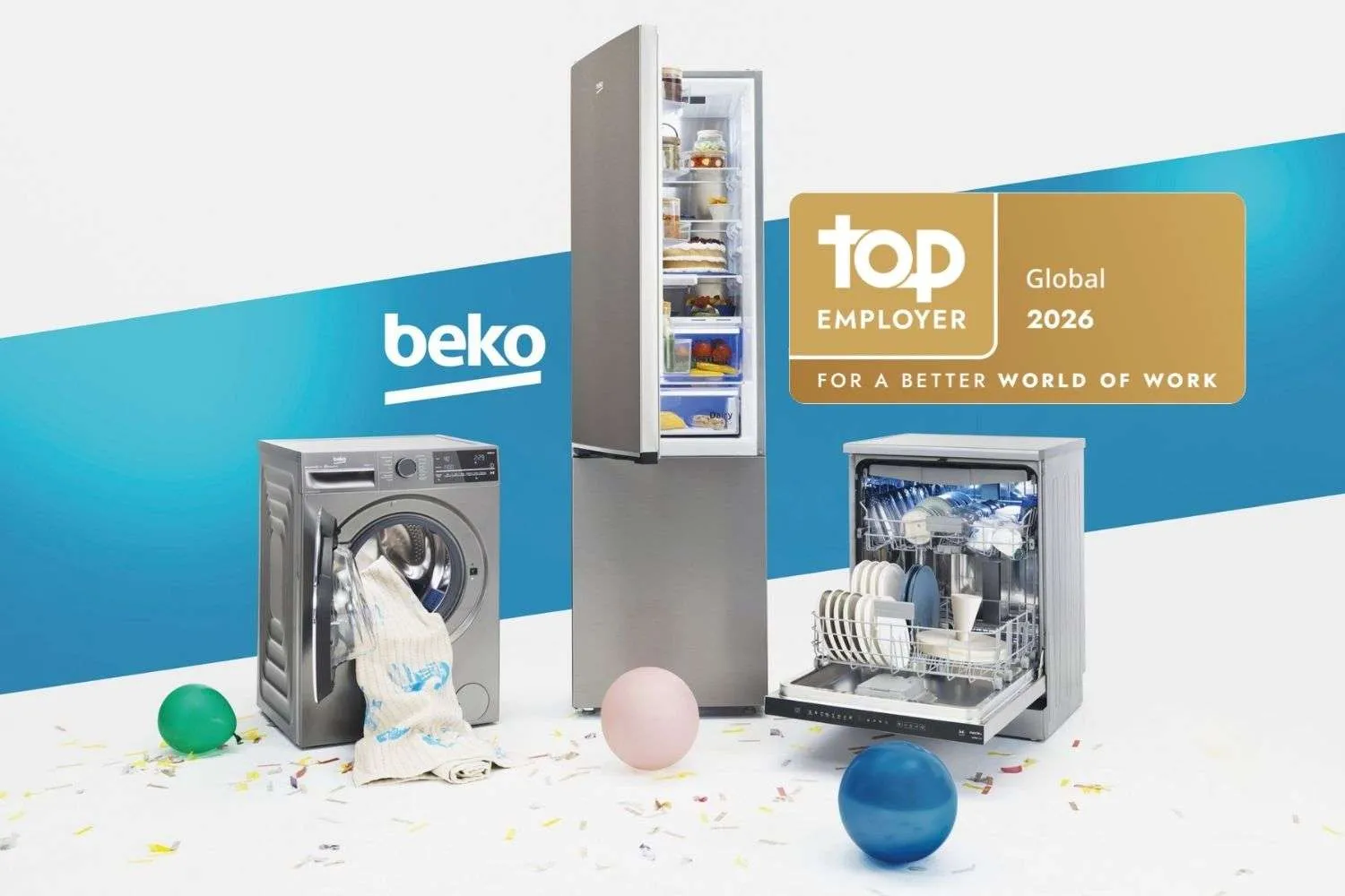 Beko Europe tra le aziende certificate dal Top Employers 2026