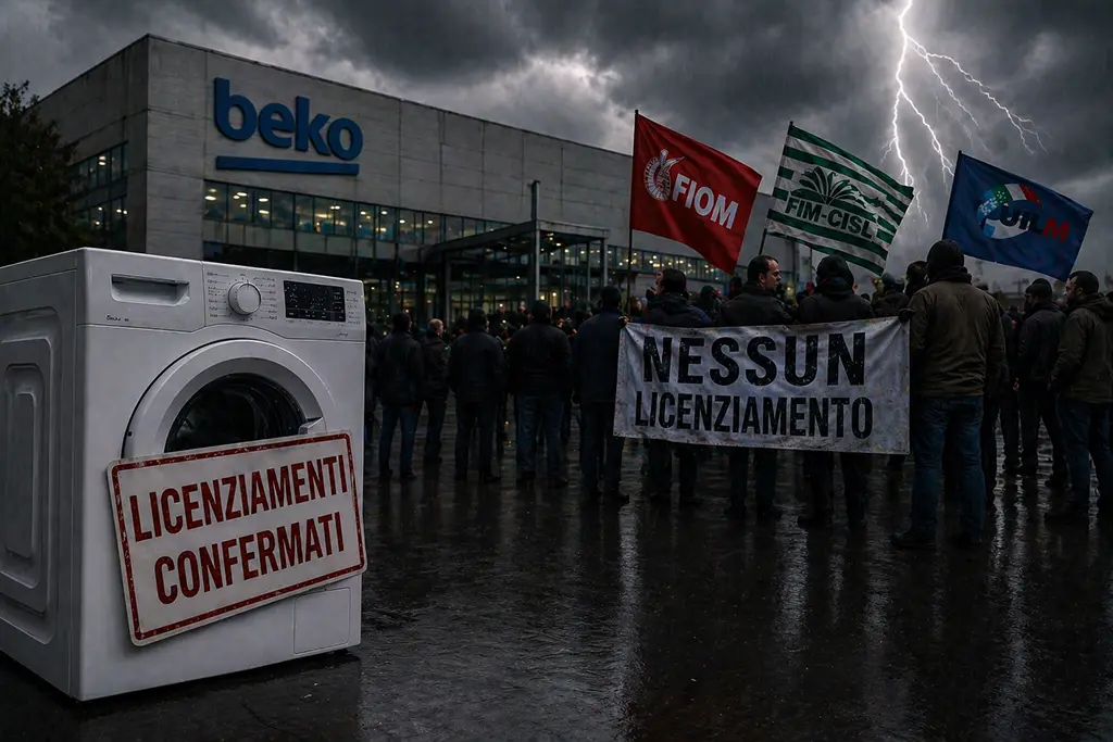 Altro che Natale: Beko conferma i licenziamenti