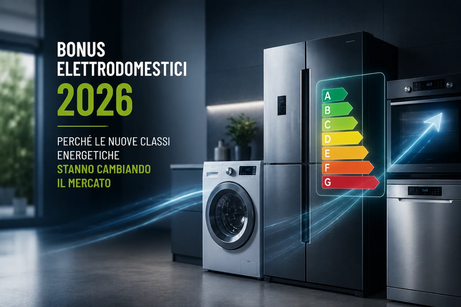 Bonus Elettrodomestici 2026: perché le nuove classi energetiche stanno cambiando il mercato