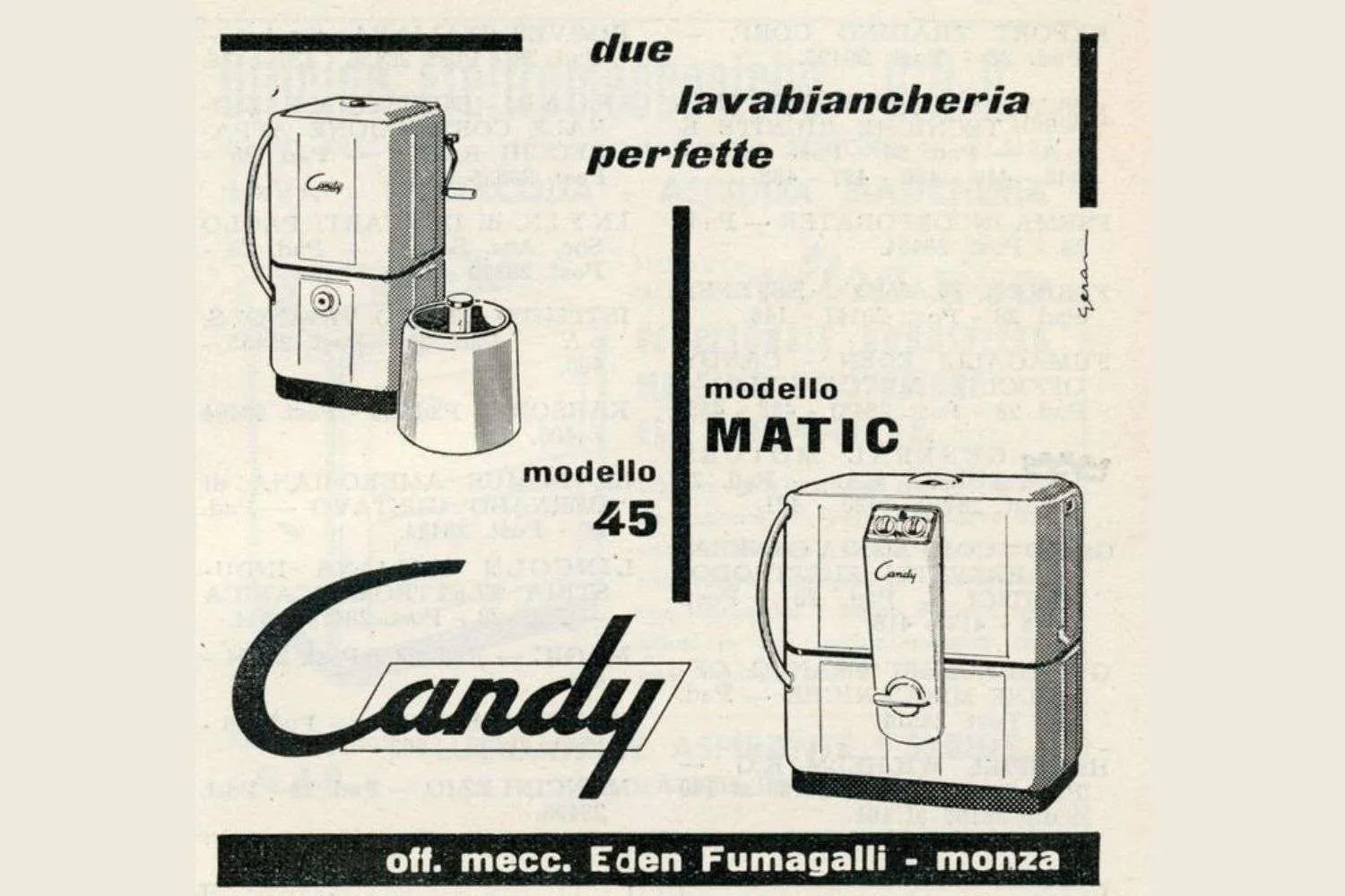 Candy e il radicamento sul territorio