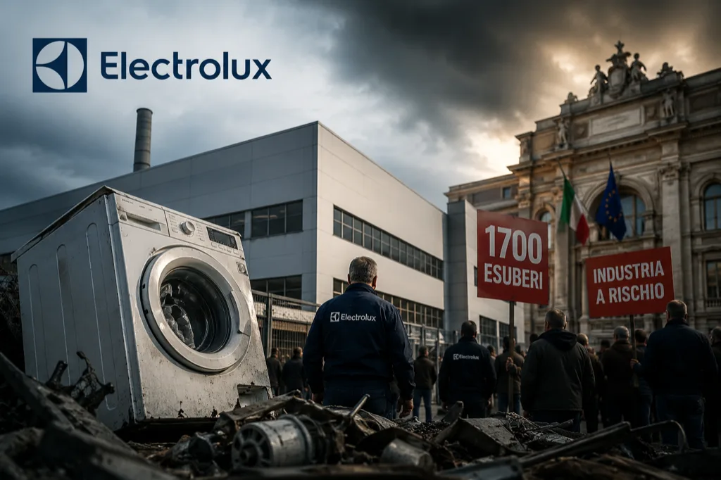 Electrolux, lo scontro con il Governo apre una nuova crisi industriale del settore elettrodomestici
