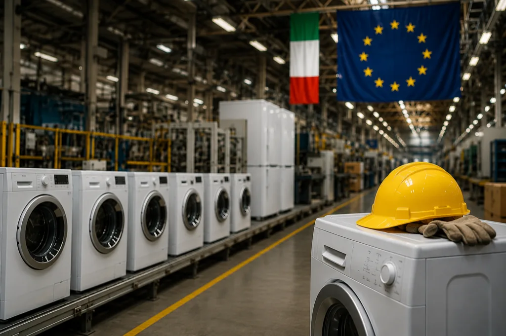Elettrodomestici, l'Italia porta la crisi del "bianco" in Europa: serve un piano industriale
