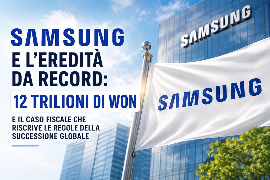 Samsung e l'eredità da record: 12 trilioni di won e il caso fiscale che riscrive le regole della successione globale