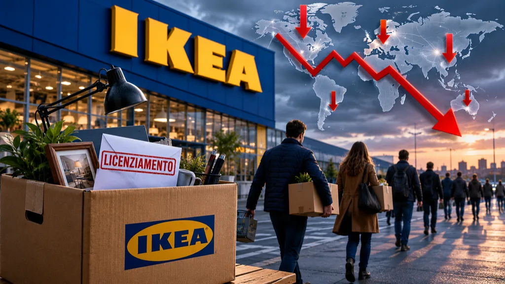 Ikea taglia 850 posti nel mondo: la crisi dei consumi cambia il colosso svedese