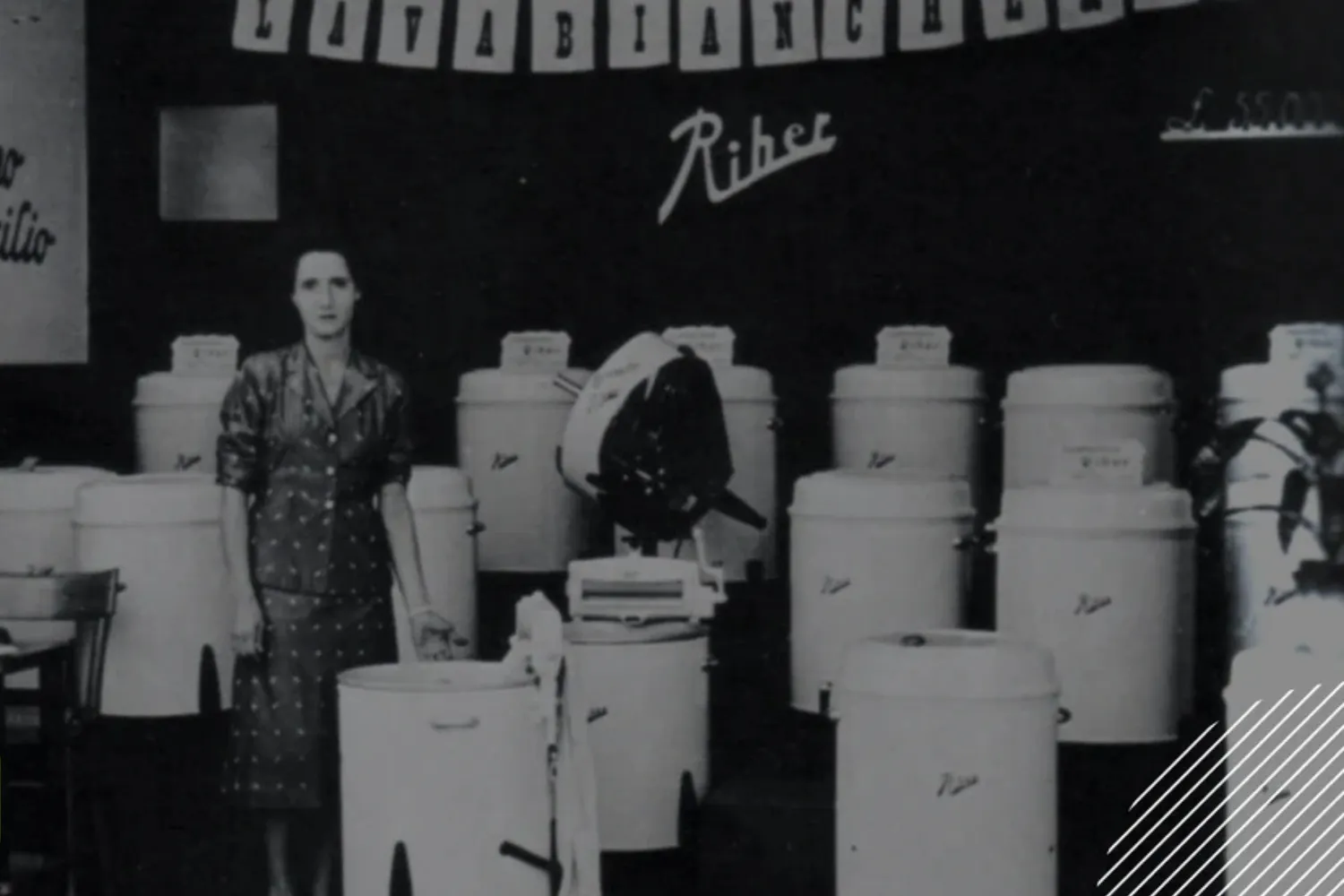 La Riber, la moglie e la lavatrice inglese…