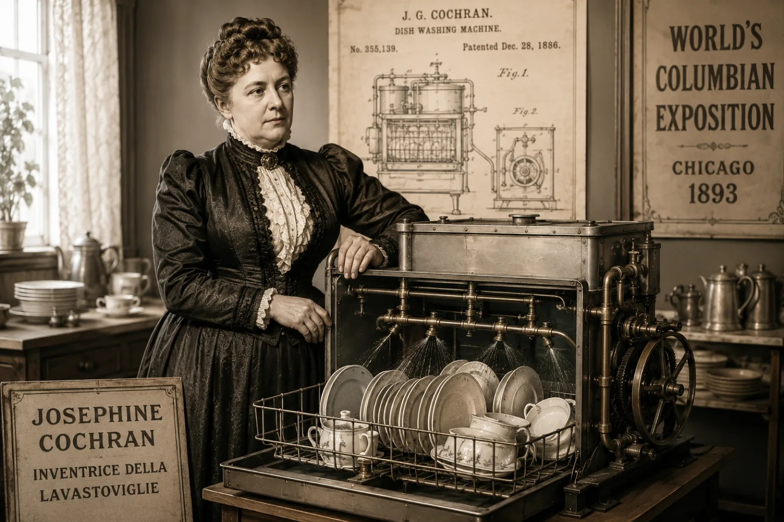 Lo sapevi che la lavastoviglie è stata inventata da una donna?