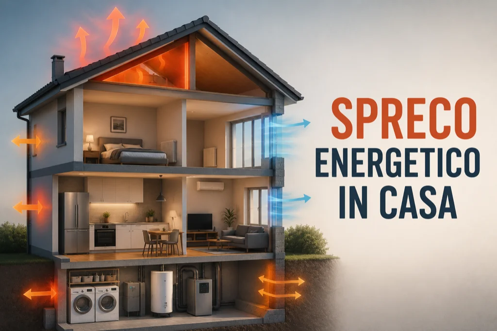 Dove si nasconde davvero lo spreco energetico in casa: la mappa completa 2026 (e i 7 punti dove agire prima)
