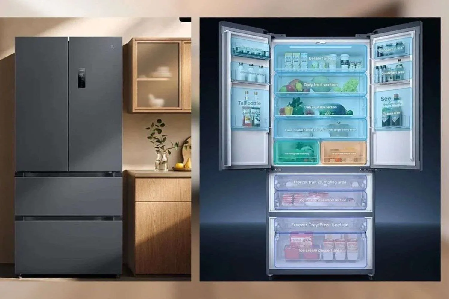 Xiaomi sfida i giganti degli elettrodomestici: il nuovo frigorifero smart Mijia Refrigerator Pro